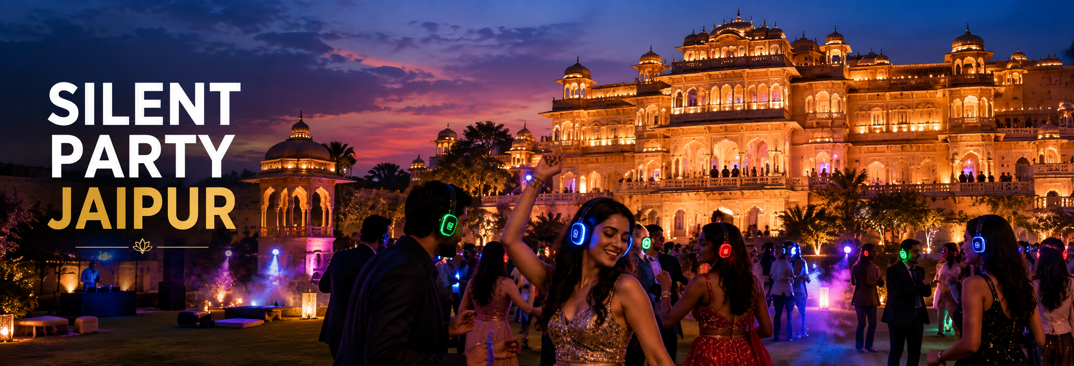 Silent Party Headphone Jaipur - Silent Disco Equipment Rental
